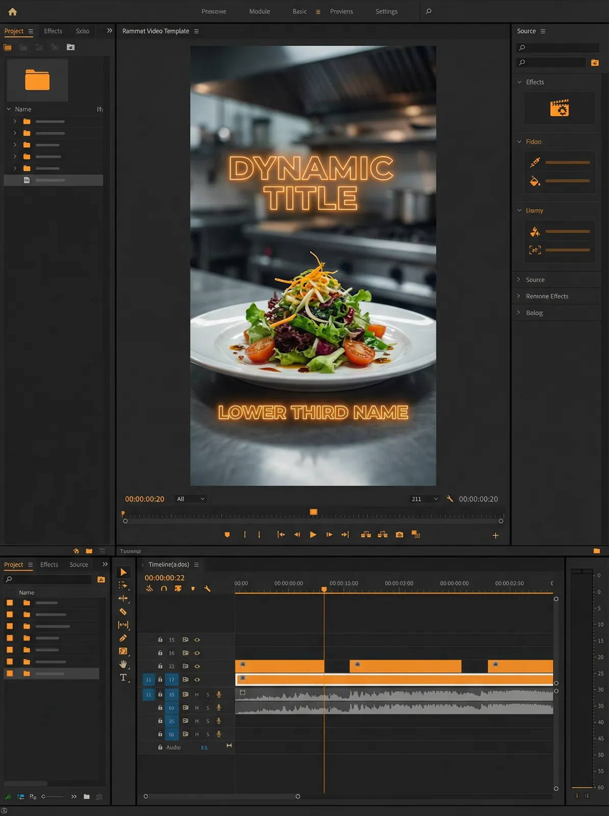 尤物视频 美食短视频拍摄与剪辑模板